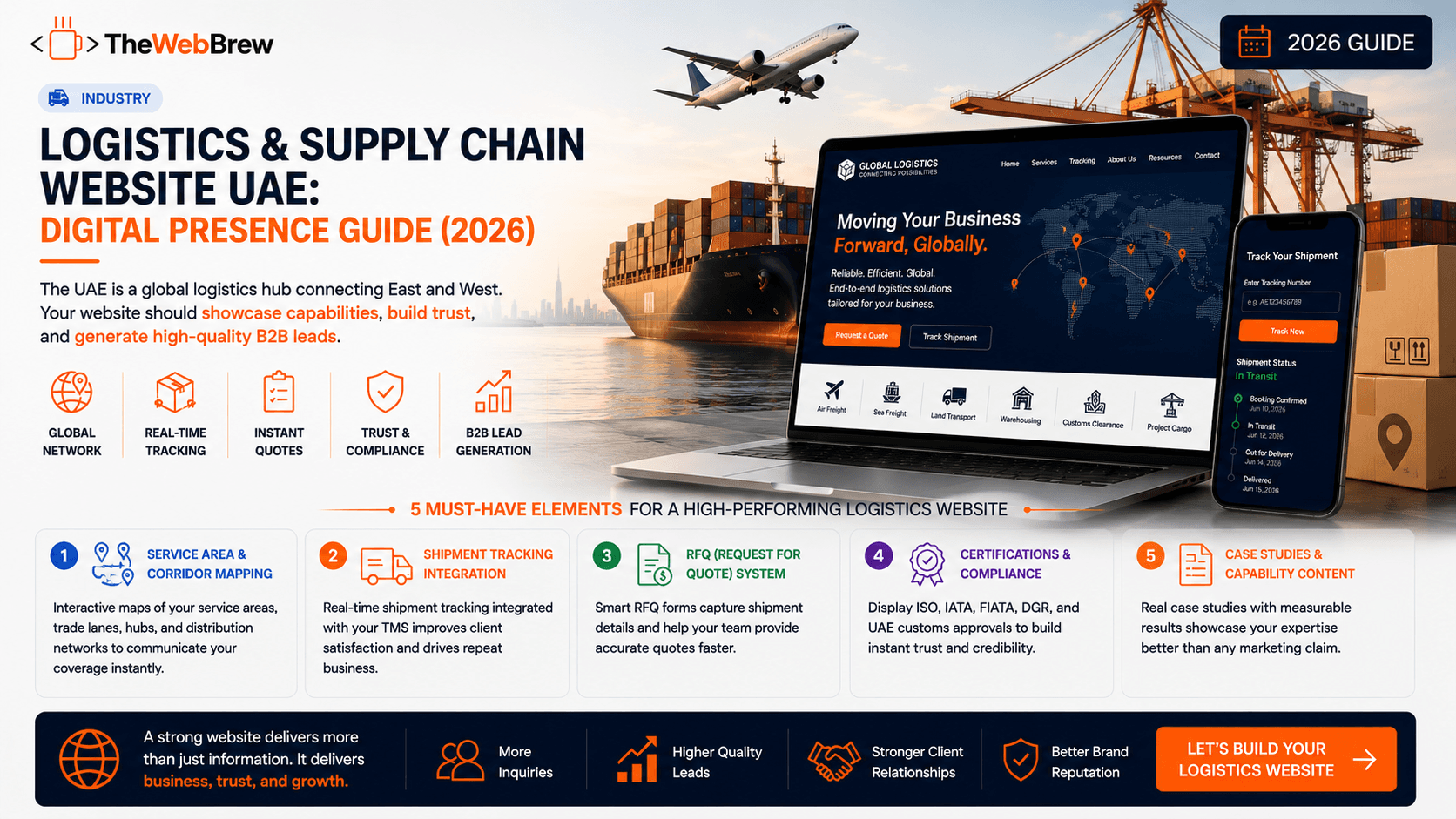 Logistics & Supply Chain Website UAE: Digital Presence Guide (2026)